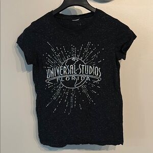 Universal Studios Florida Black sparkle T-Shirt